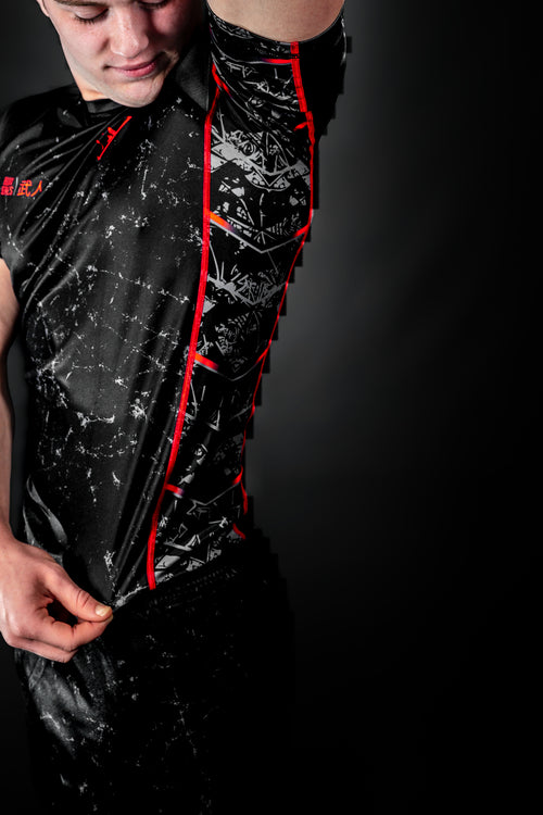 Bujin Series short sleeve BJJ rashguard