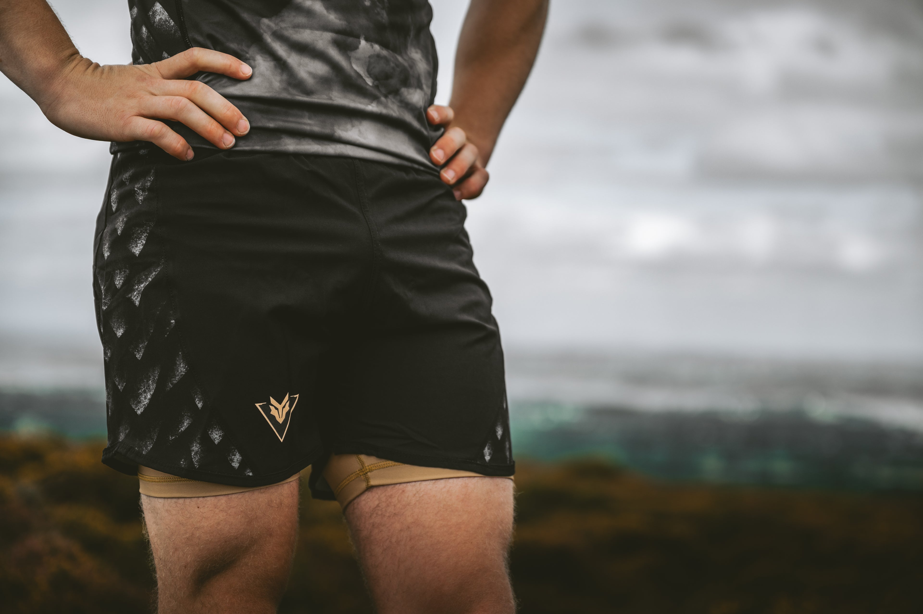 Cymru 2 in 1 Fight Shorts