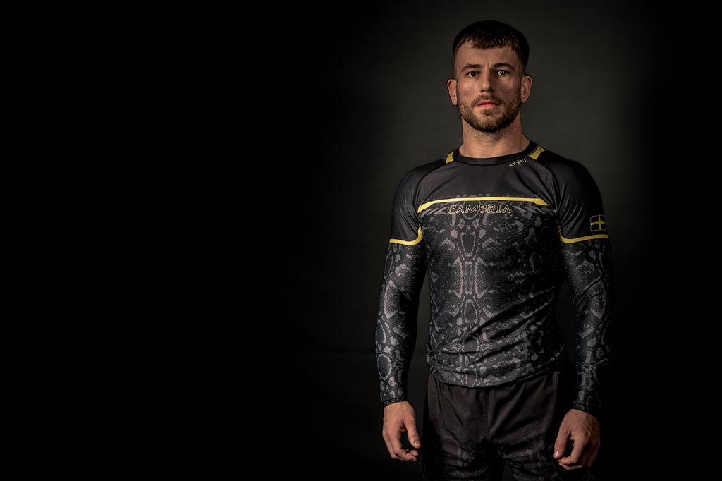 Eryri Long-sleeve BJJ/MMA rashguard.