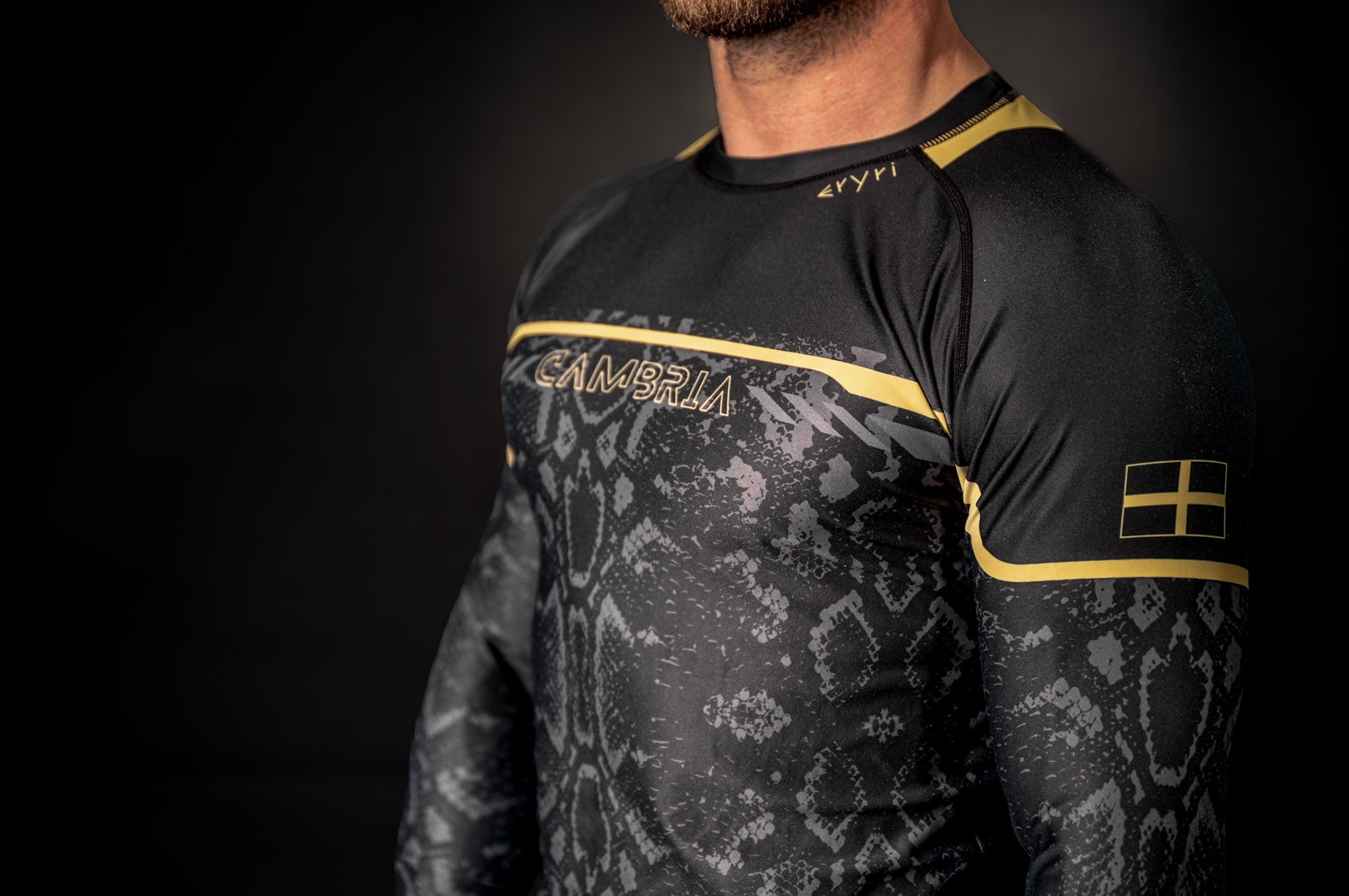 Eryri Long-sleeve BJJ/MMA rashguard.