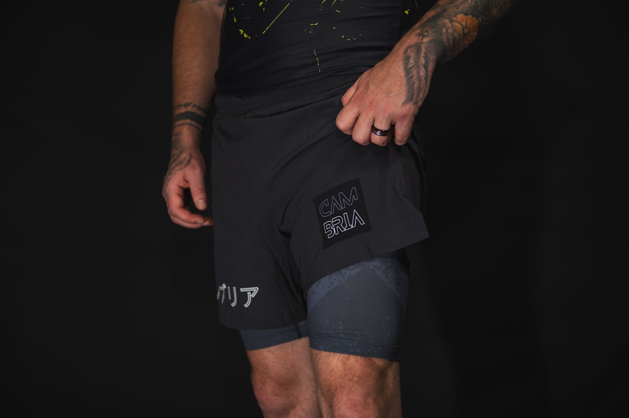 ONE 4 ALL 2 in 1 BJJ/MMA shorts.